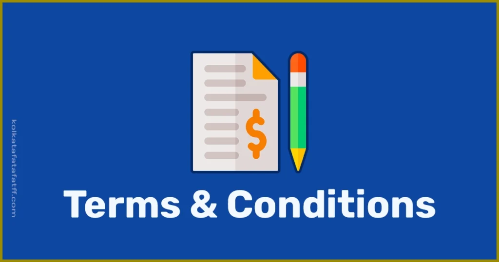 kolkata fatafat terms and conditions